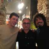 Fabio tra Alain Stratta	e Marco Moreschi